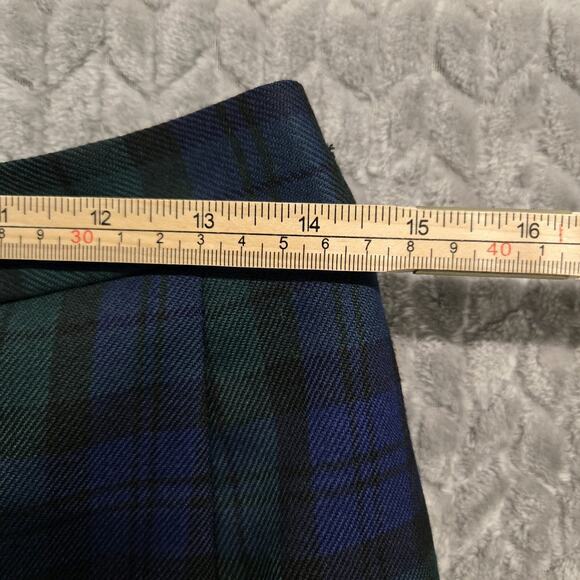 Pendelton Authentic Black Watch Tartan Plaid Pants Womens Size 12 Petite Wool - Picture 4 of 9